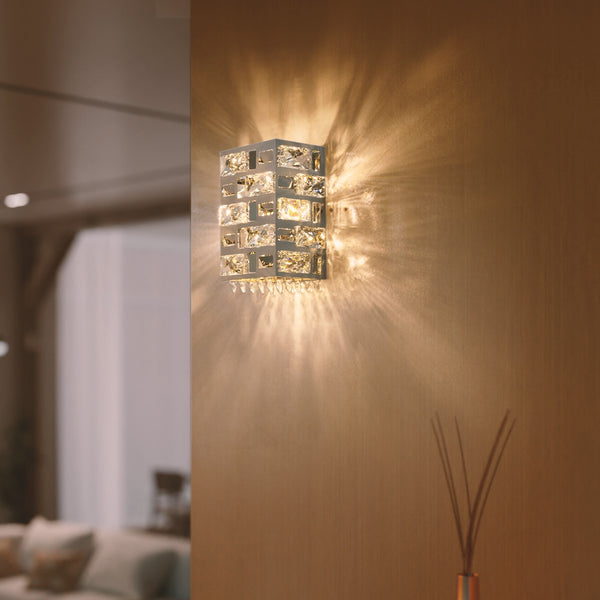 Philips lighting - Philips design - wall lighting - teak hot - crystal - 70's