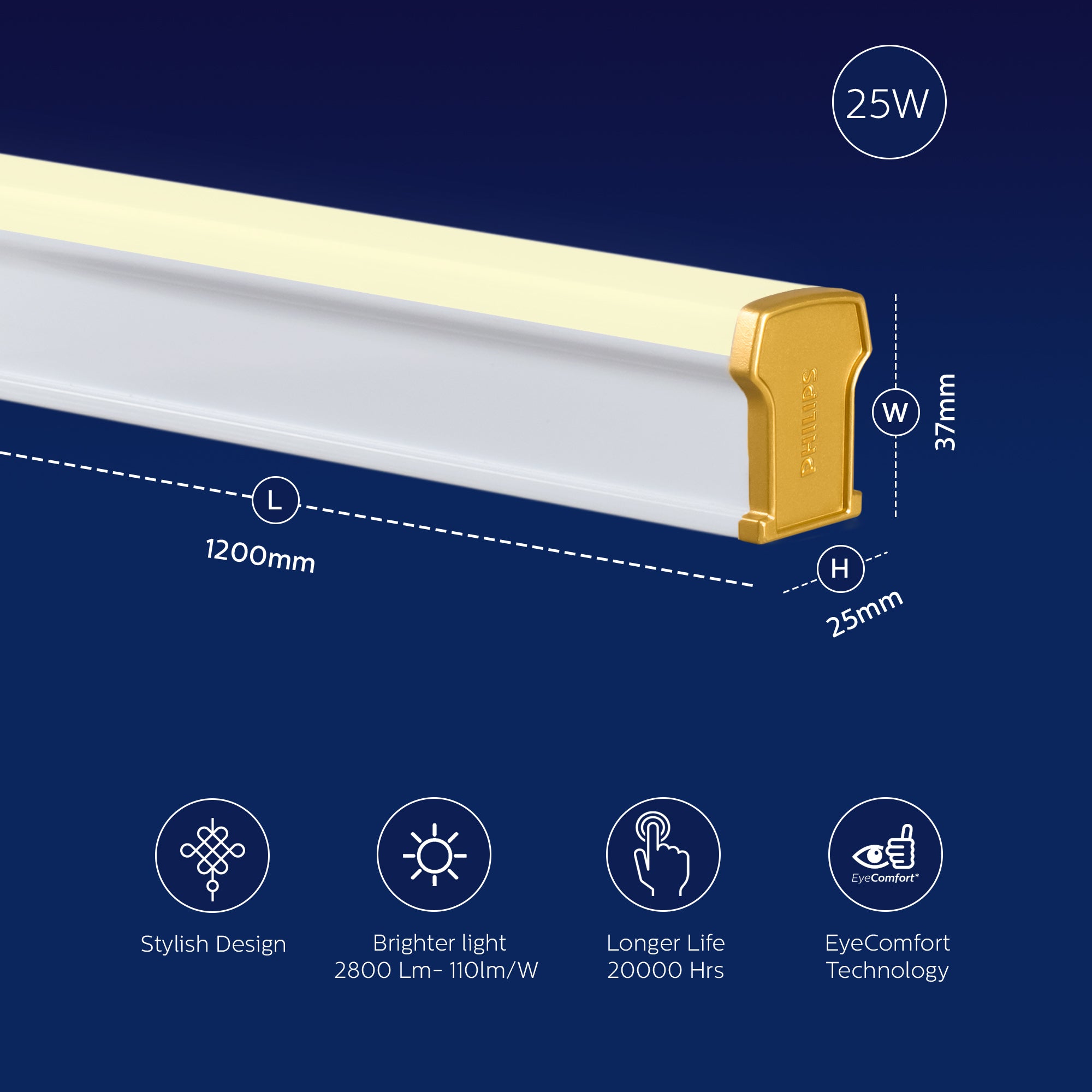 Buy LED Tube Lights Online at Best Prices in India | Philips lighting ...