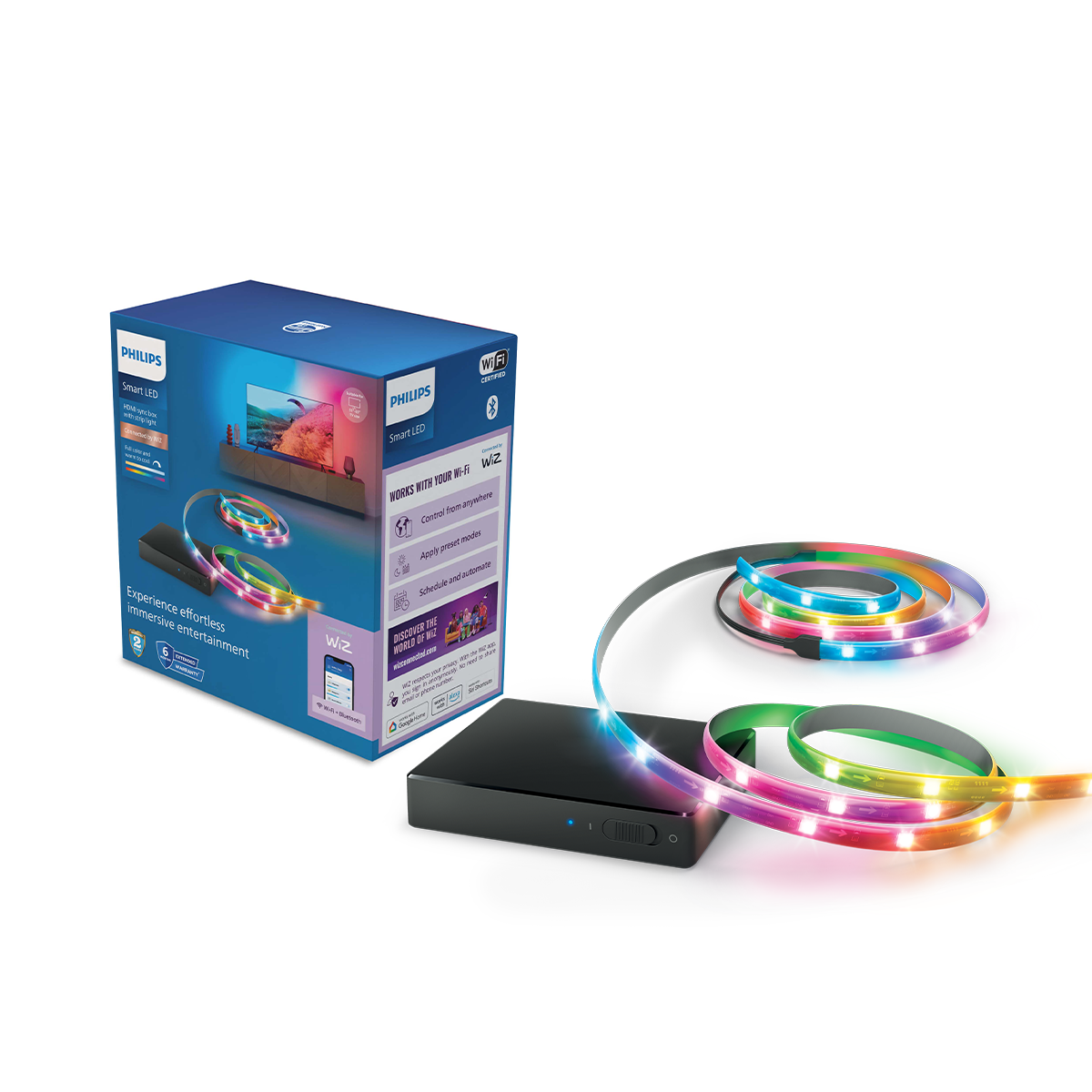 Philips Wi-Fi HDMI Sync Box + TV Backlight Strip
