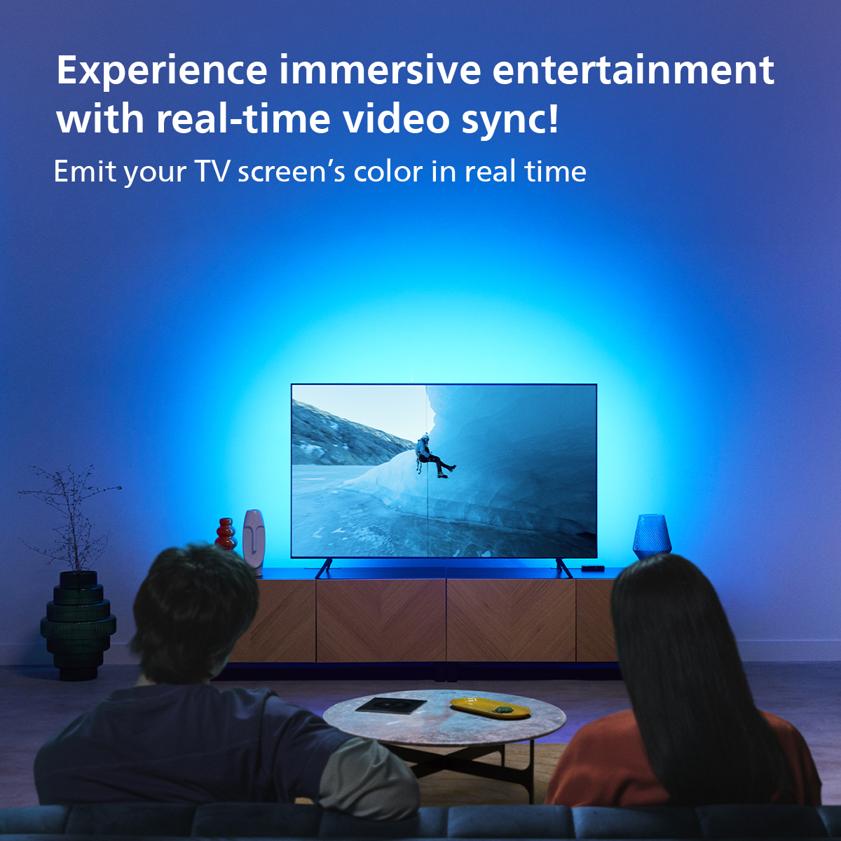 Philips Wi-Fi HDMI Sync Box + TV Backlight Strip