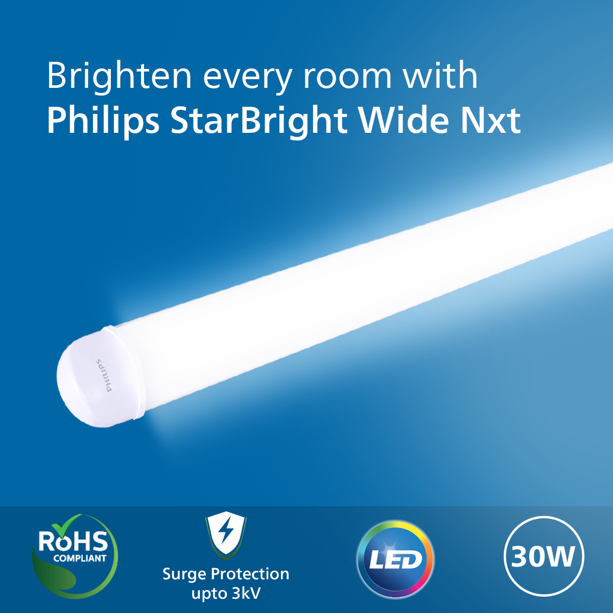 Philips StarBright Wide Nxt LED Tube Light