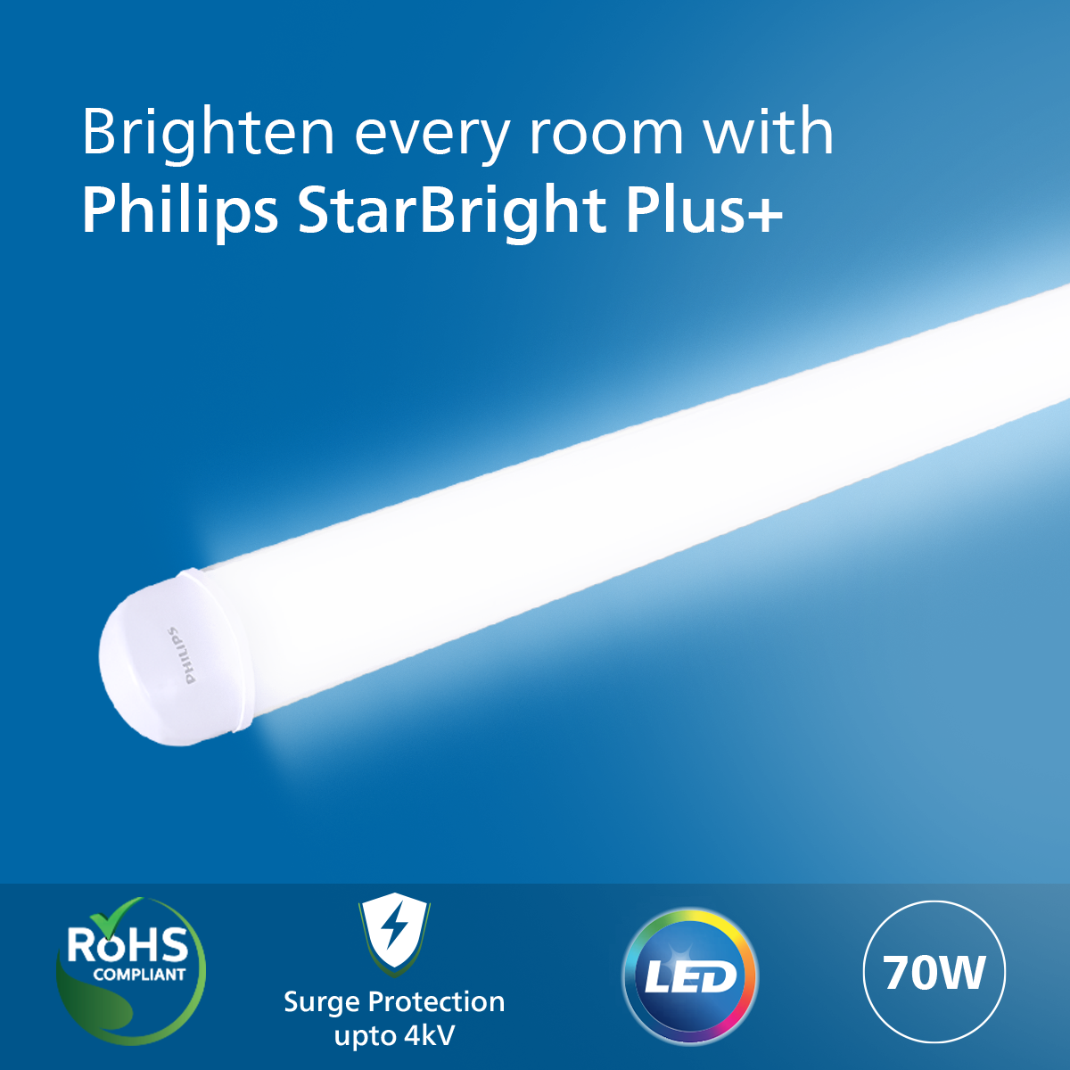 Philips StarBright Wide Plus LED Tube Light