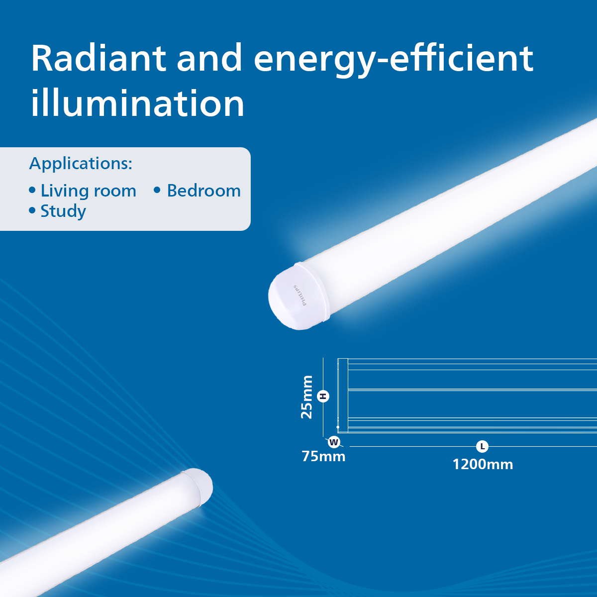 Philips StarBright Wide Plus LED Tube Light