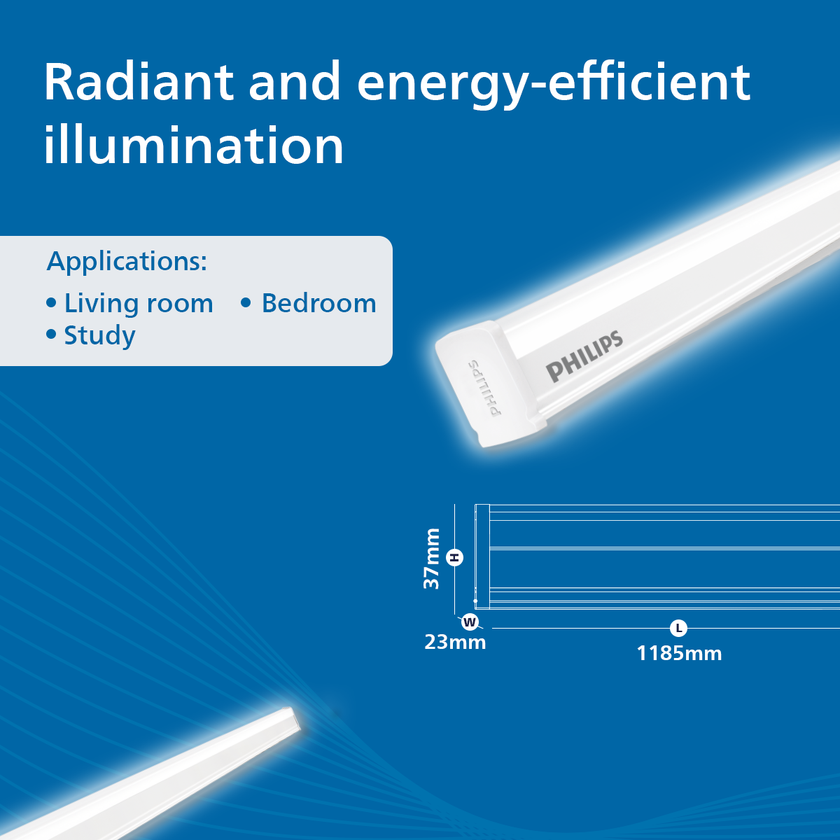 Philips SlimLine Elite LED Tube Light
