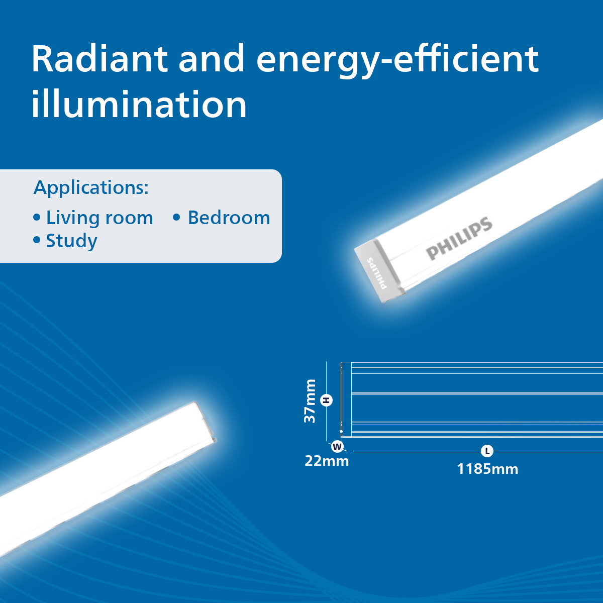 Philips Slimline Advance Plus LED Tube Light