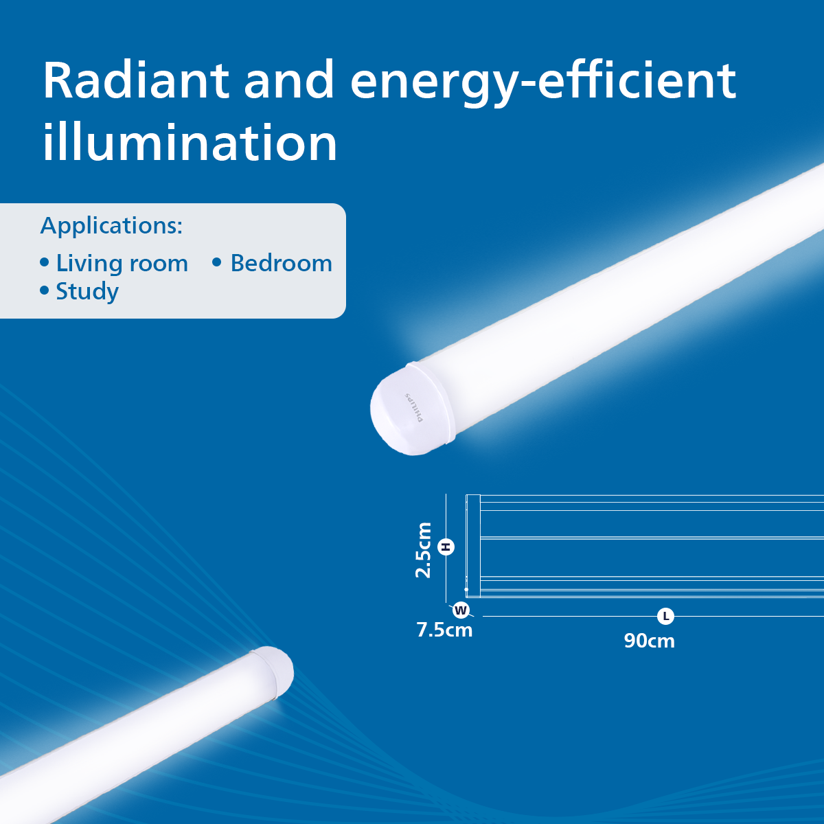 Philips StarBright Wide Nxt LED Tube Light