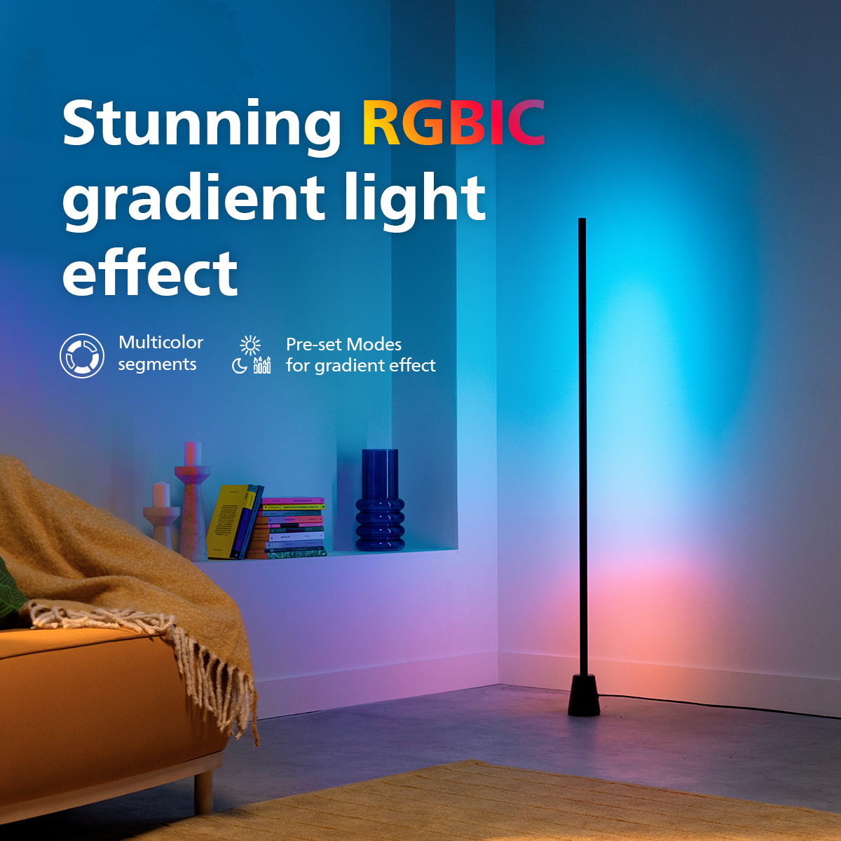 Philips Wi-Fi Gradient Floor Lamp