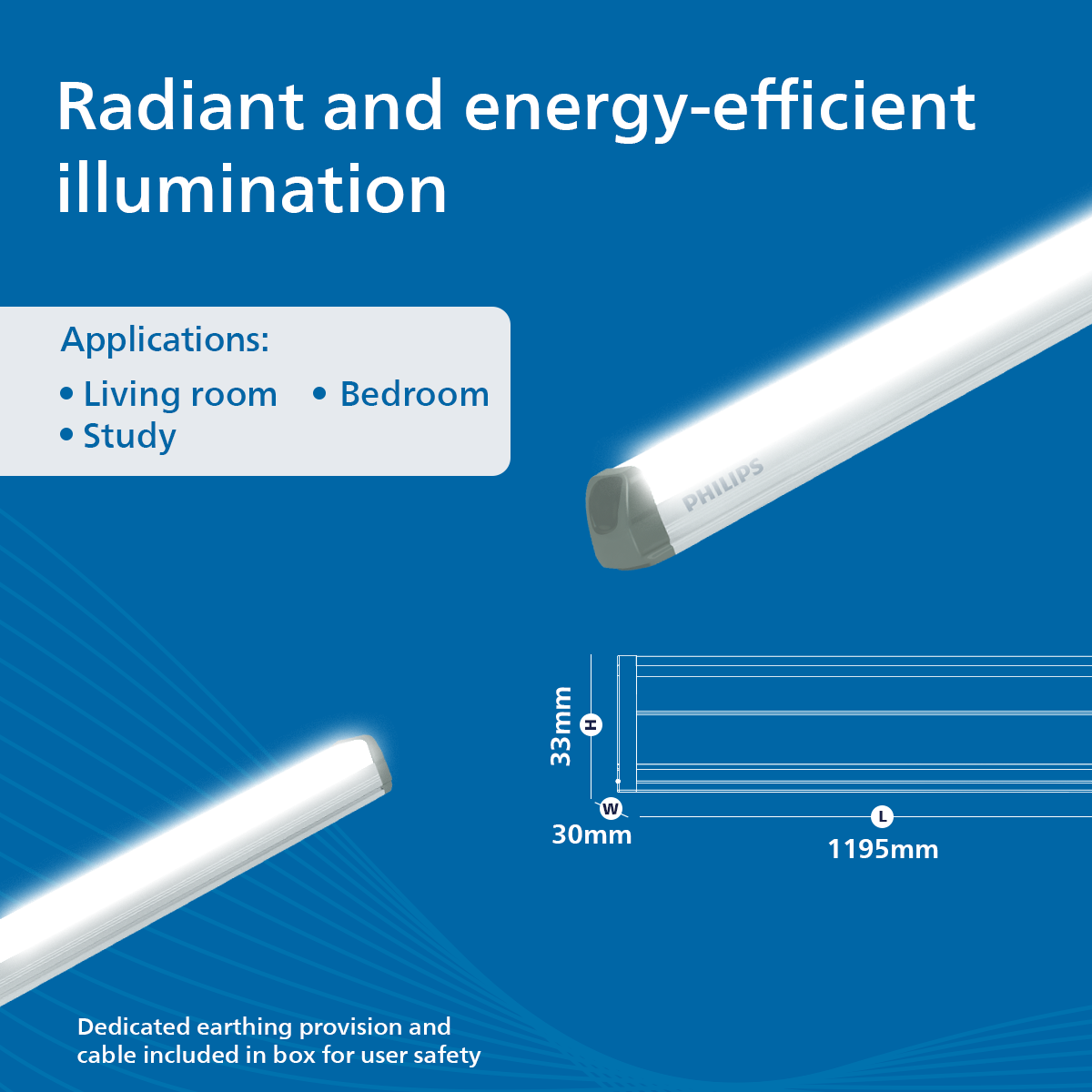 Philips Slimline Advance Plus LED Tube Light