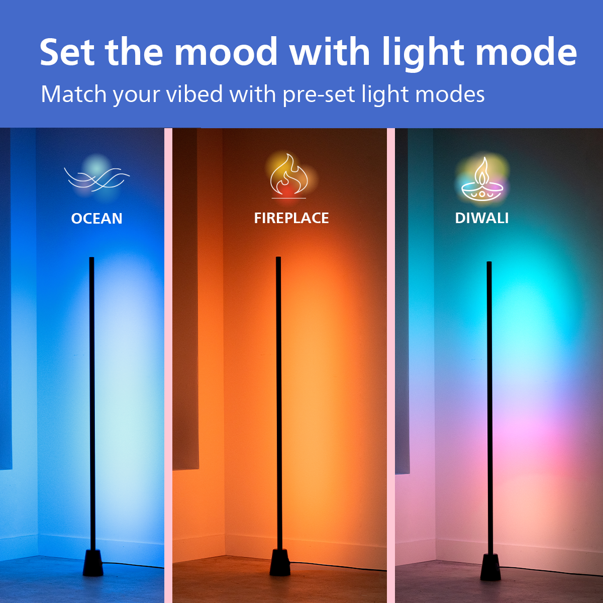 Philips Wi-Fi Gradient Floor Lamp