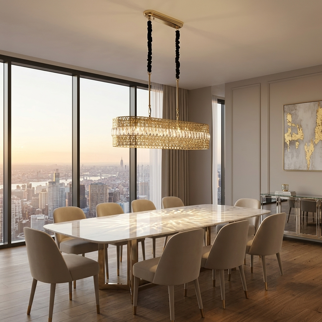 Philips Corona Dining Chandelier
