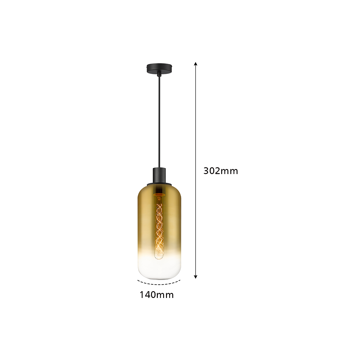 Philips Gaze Bronze Pendant Light
