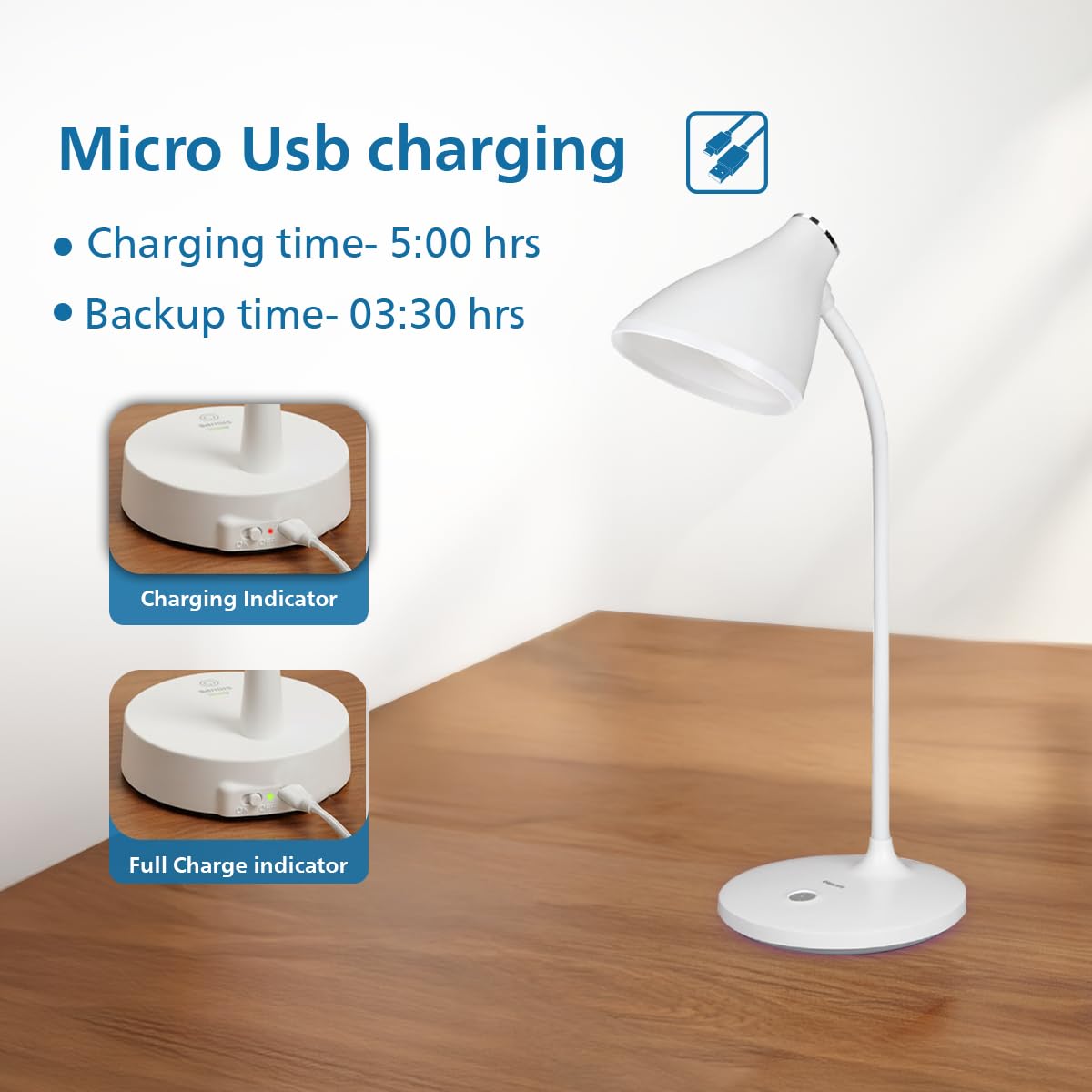 Philips Skyy Rechargeable Desk light