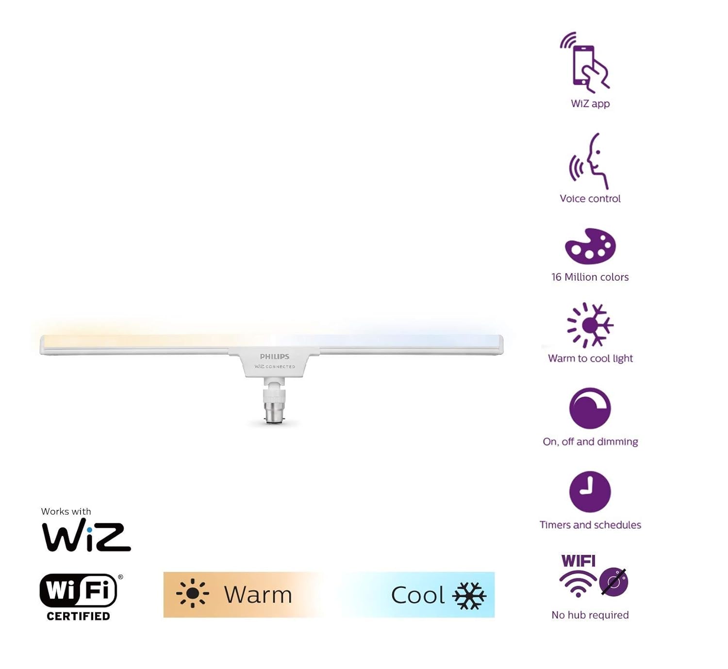 Philips Smart Wi-Fi T-Beamer LED Bulb