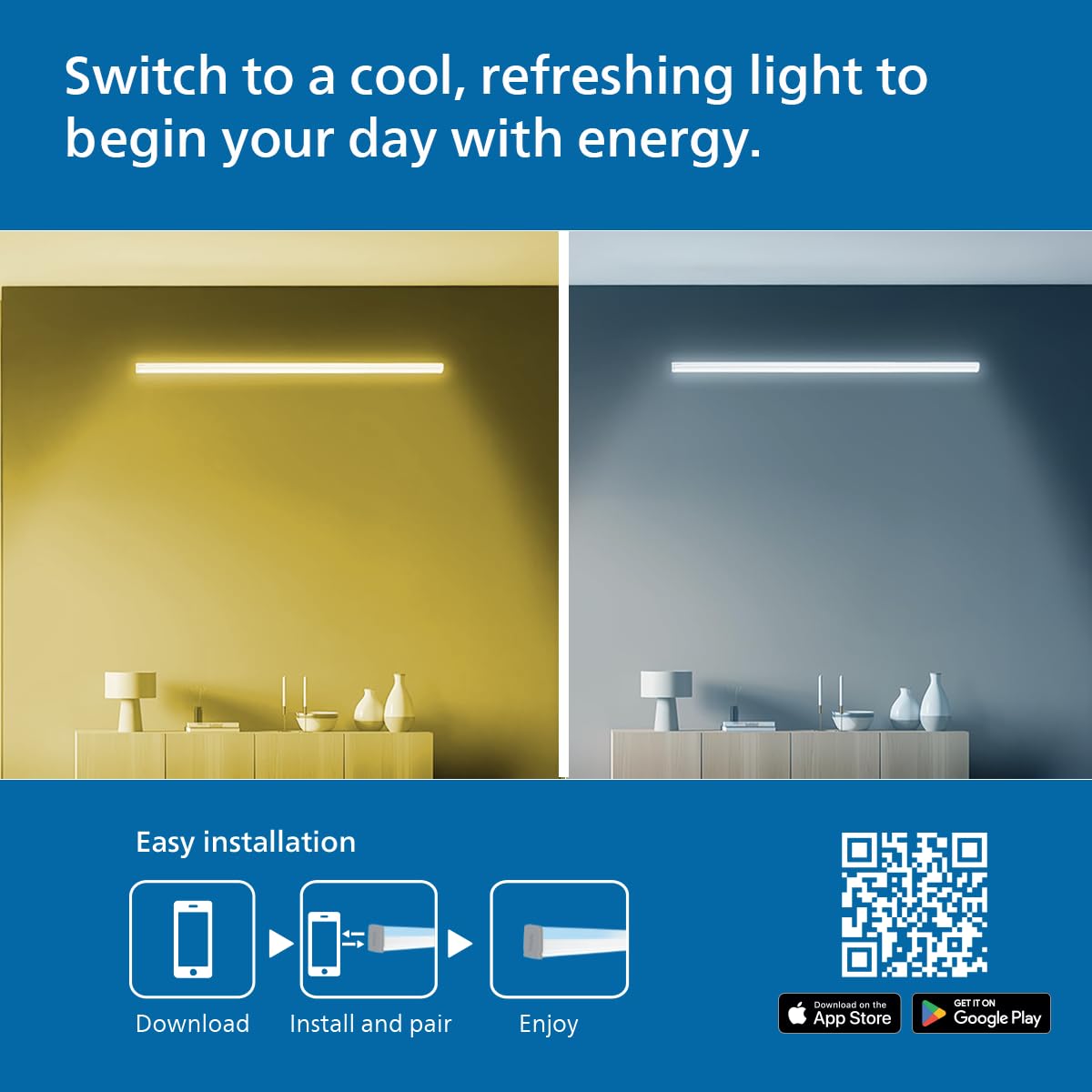 Philips Smart Wi-Fi LED Tube light (Wiz Connected)