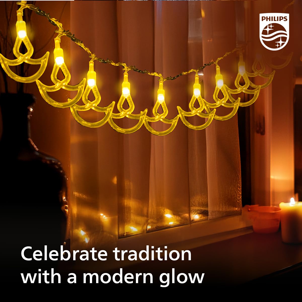 Philips Gleaming Diya String Light