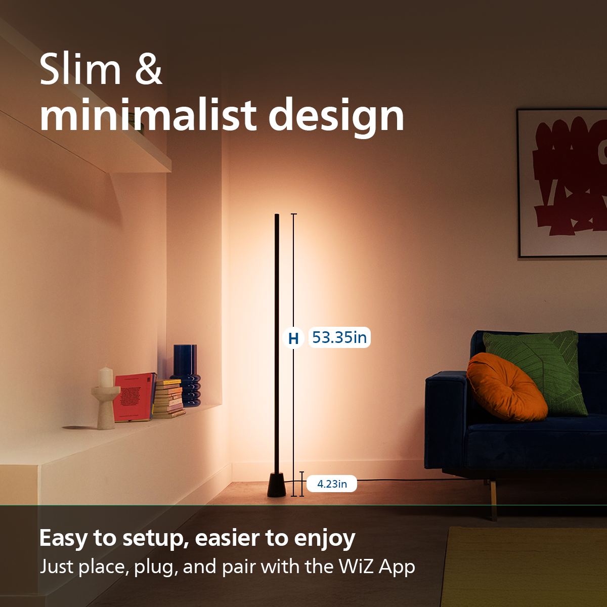 Philips Wi-Fi Gradient Floor Lamp