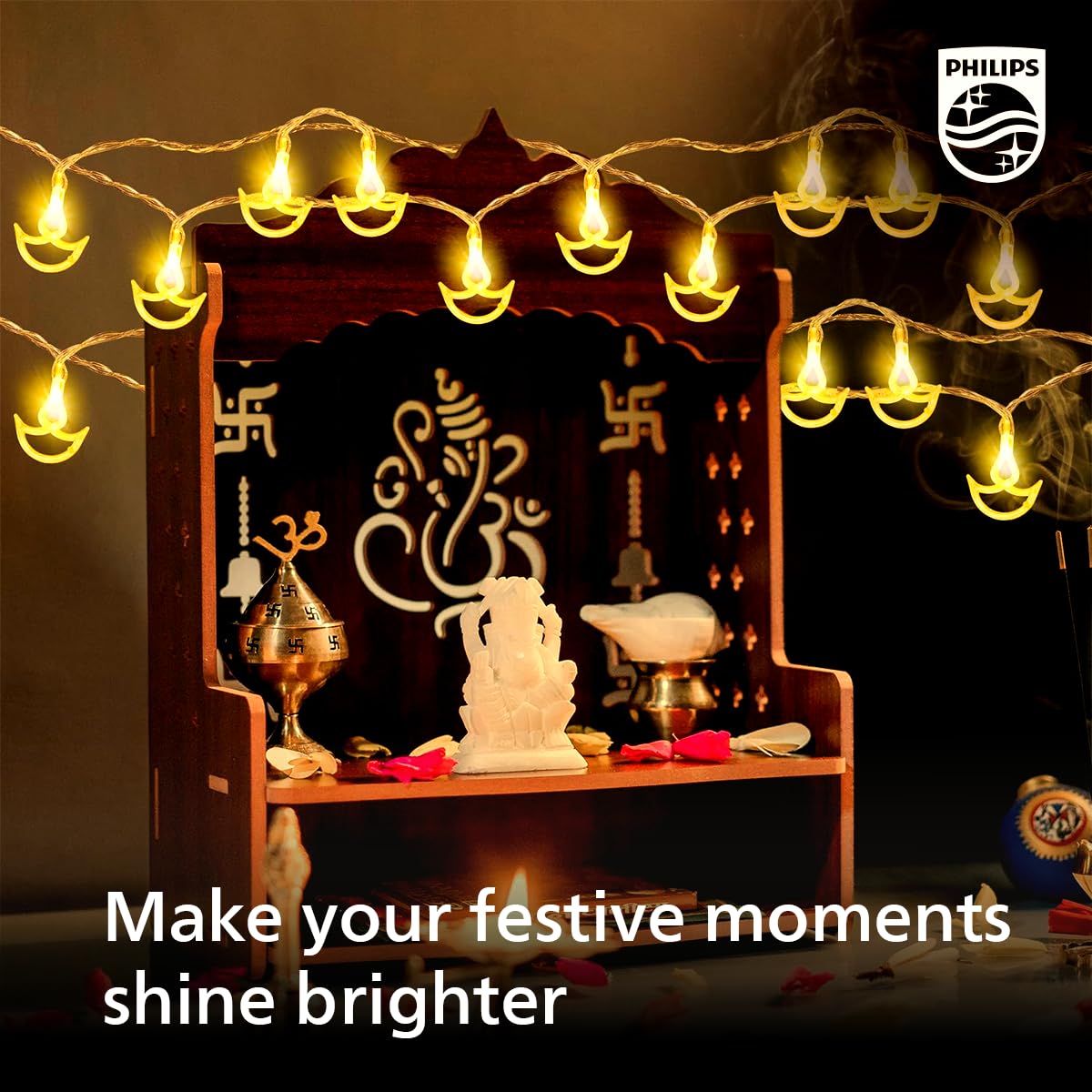 Philips Gleaming Diya String Light
