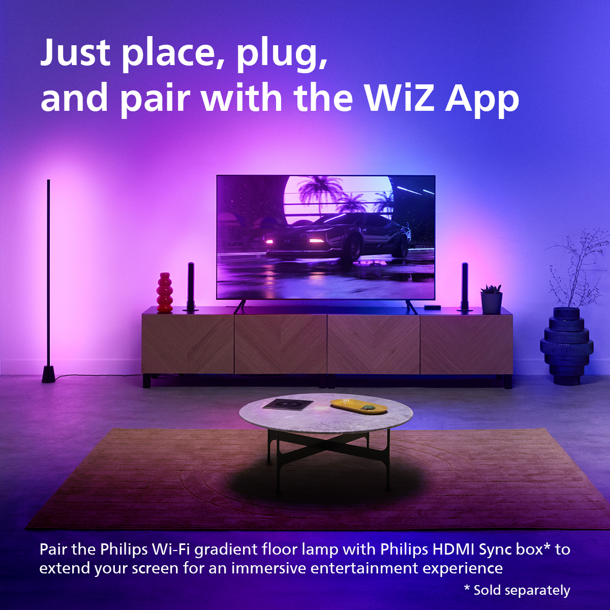 Philips Wi-Fi Gradient Floor Lamp