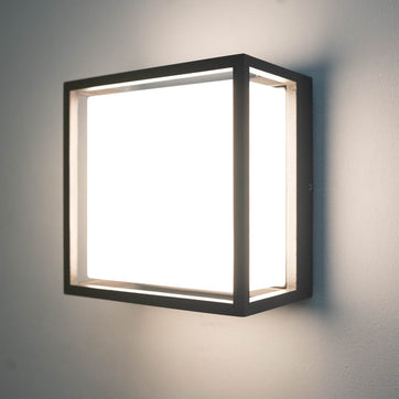 Philips Alfresco Wall light (Square shaped, Plain design)