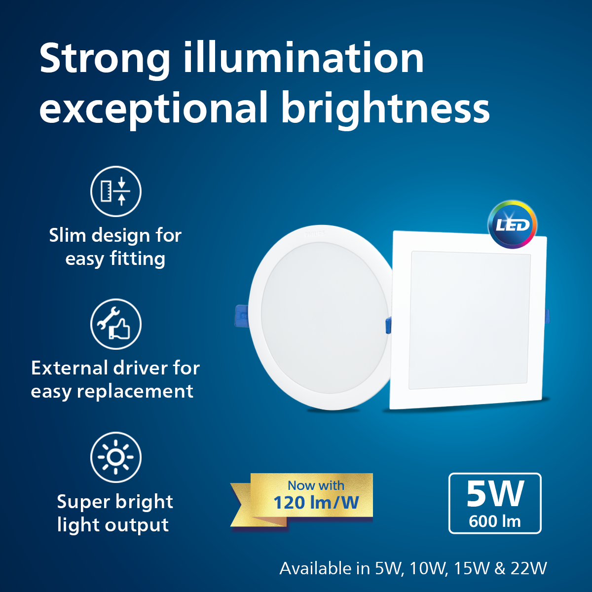 Philips Ultra Shine LED Downlight