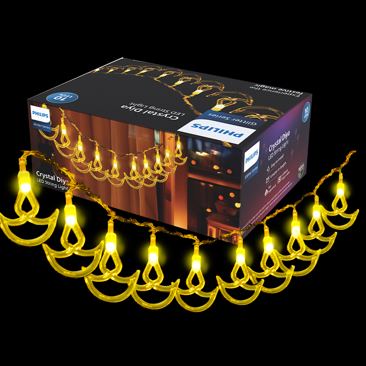 Philips Crystal Diya String Light