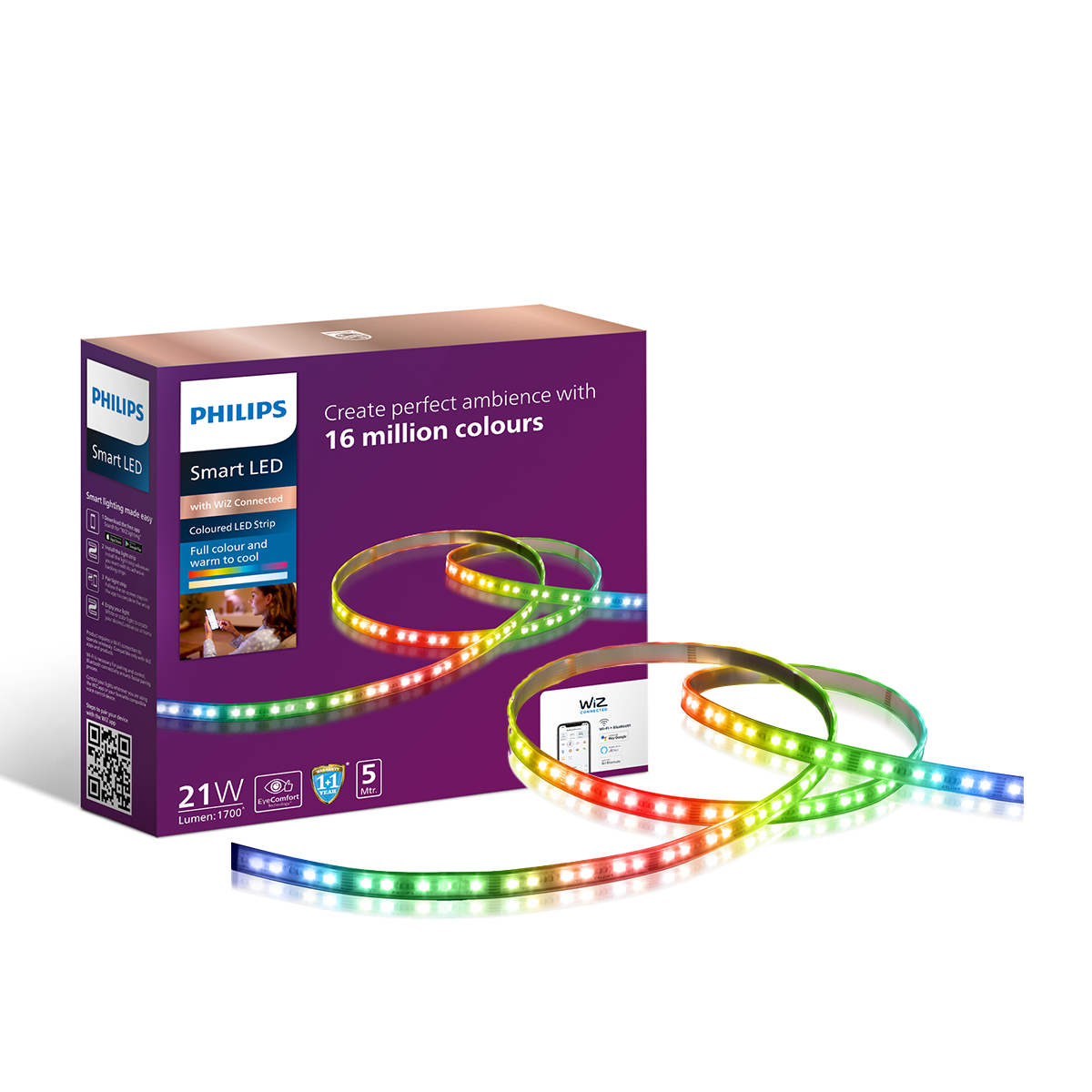 Philips Smart Wi-Fi LED Strip Light (RGB) – Philips lighting Online Store