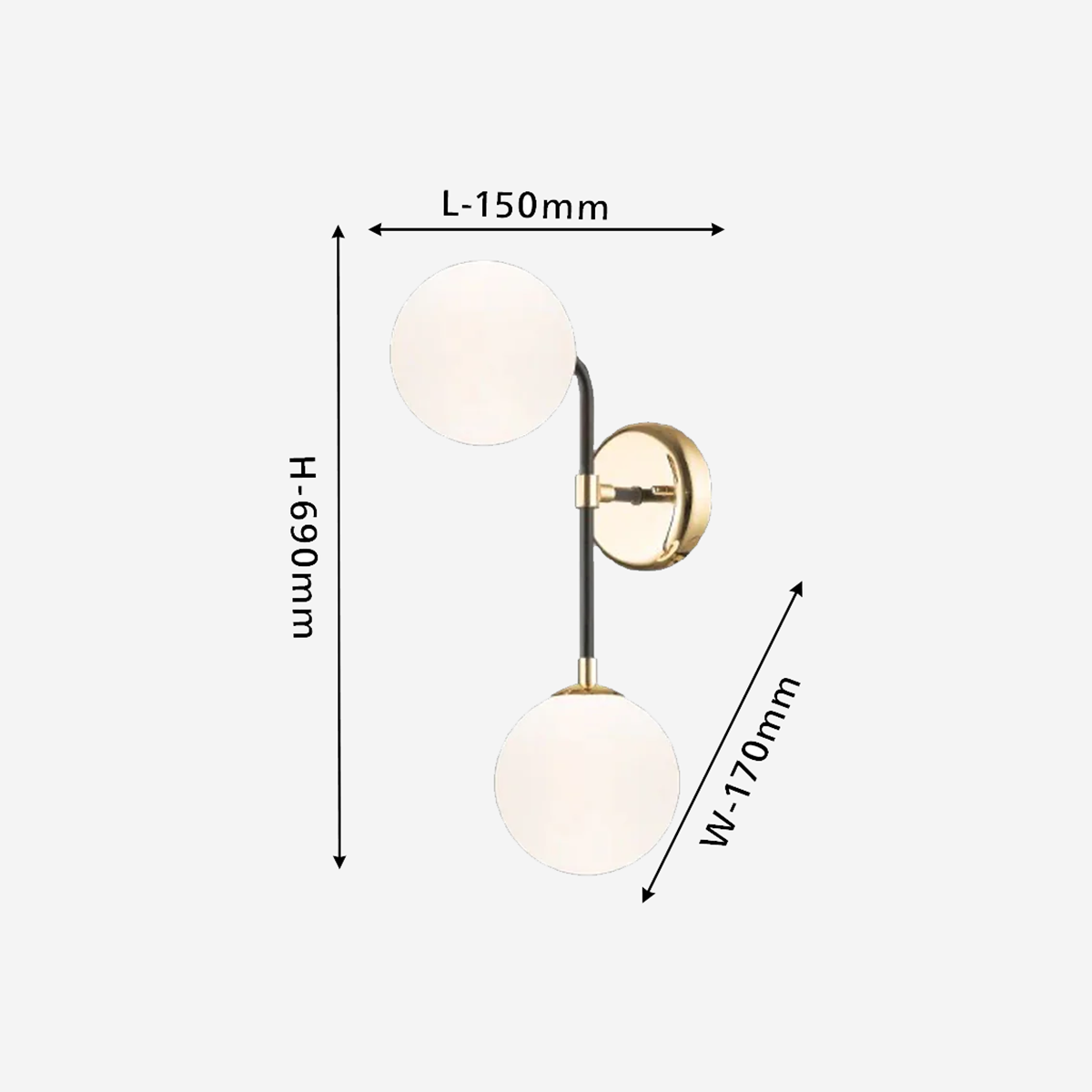 Philips Divine Wall Light