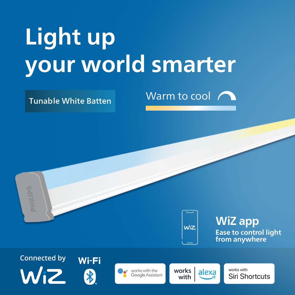 Philips Smart Wi-Fi 20W Tunable White Batten