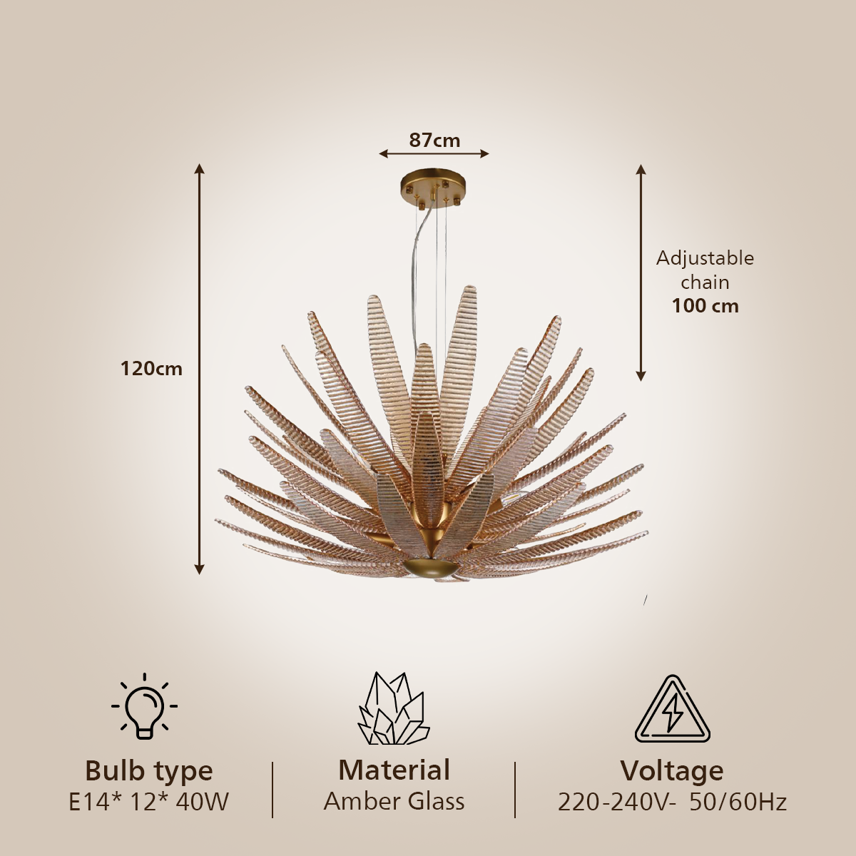 Philips Flairis Crystal Chandelier