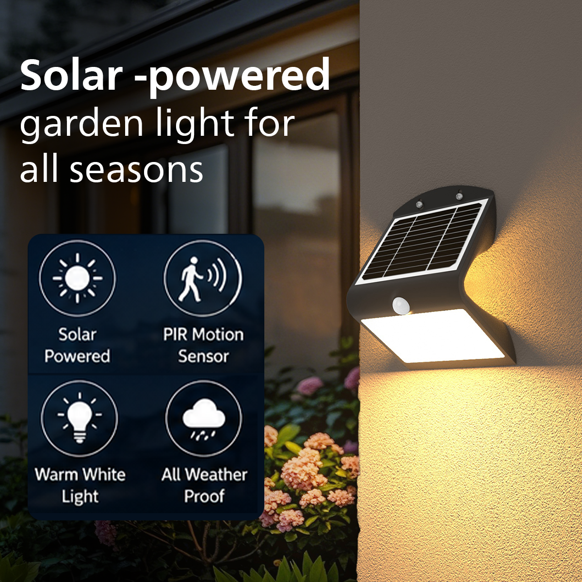 Philips Yarixa Solar Wall Light
