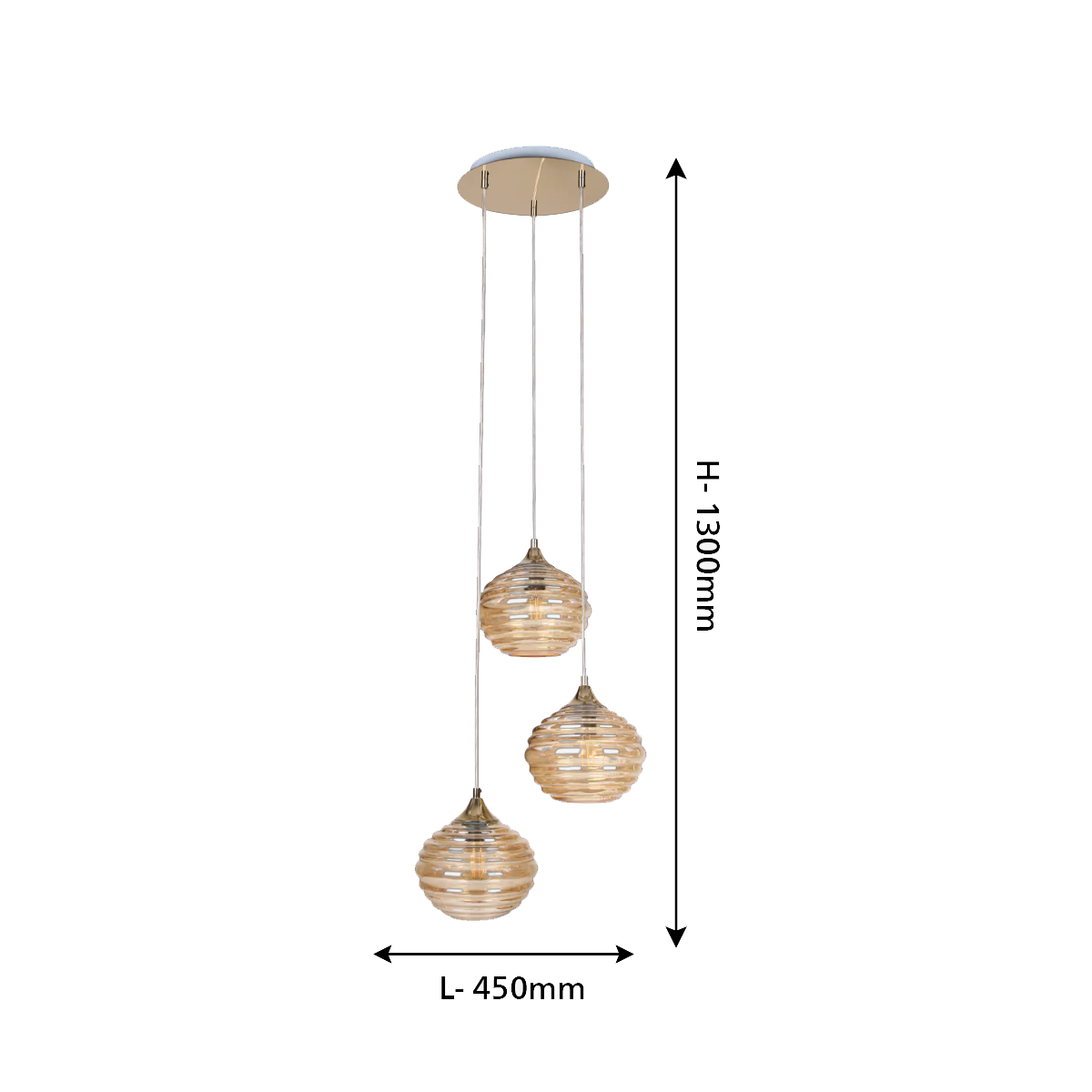 Philips Elevate 3 head Pendant light