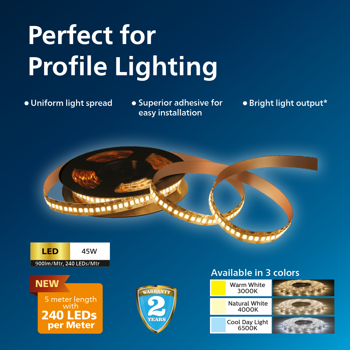 Philips Profile Shine LED Strip light ( without driver)