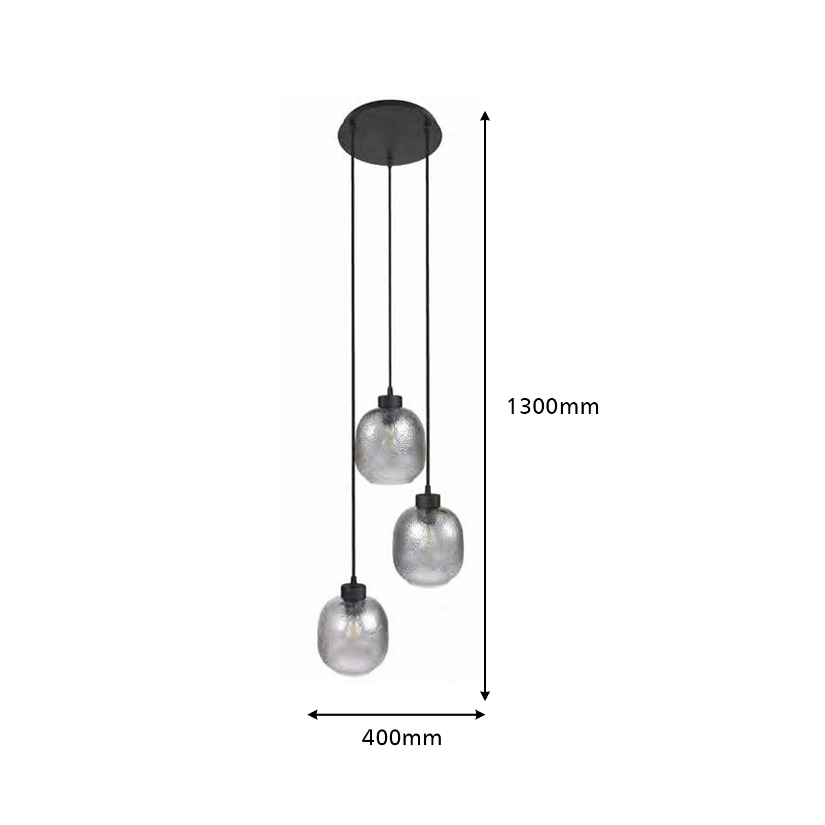 Philips Belle 3 head Pendant light