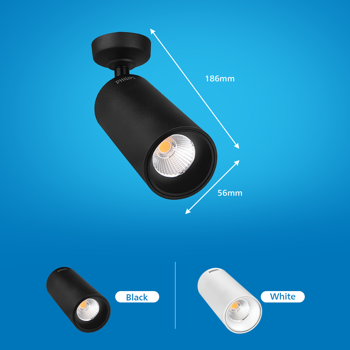 Philips FlexSpot LED Surface Spotlight