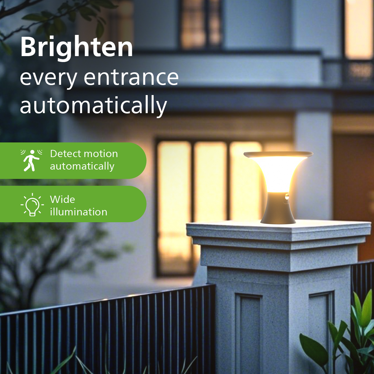Philips SunStead Bask Gate Light