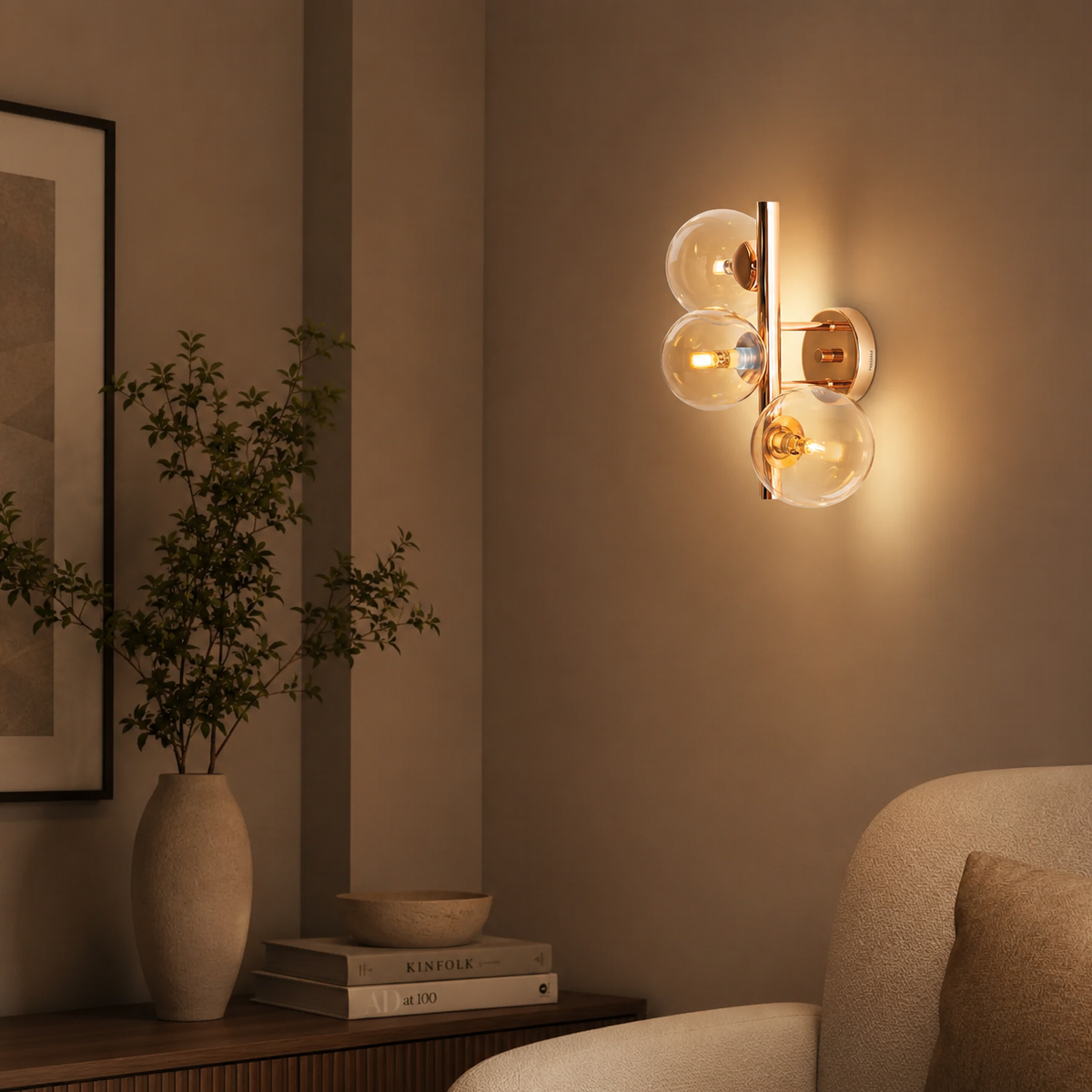 Philips Celestial 3 head Wall light