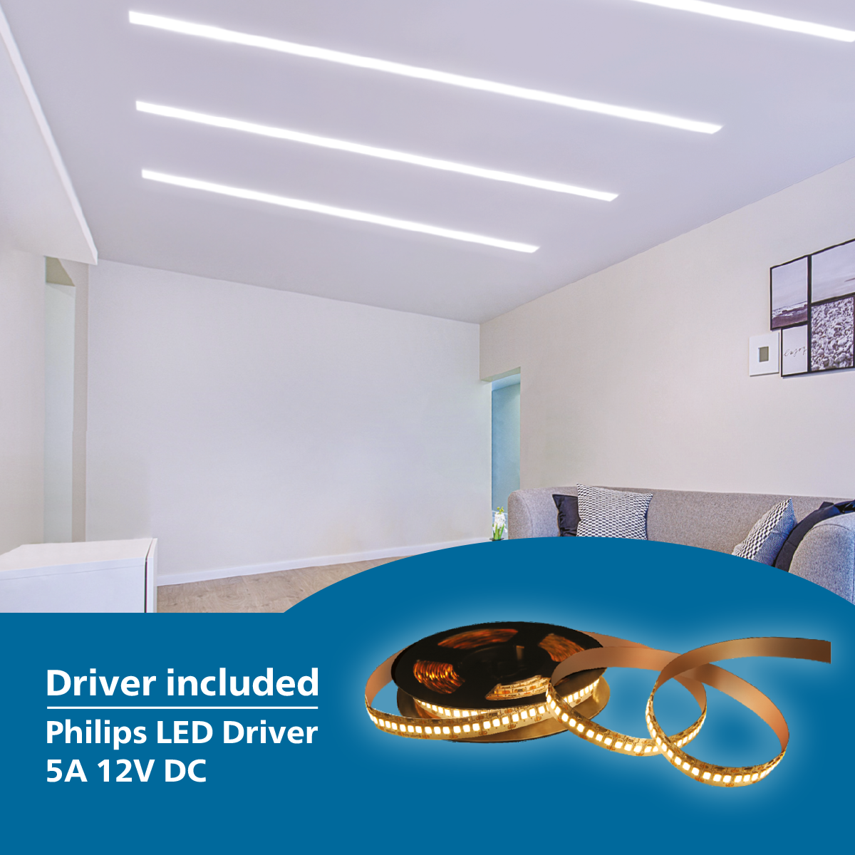 Philips ProfileShine LED Strip Light (with driver)