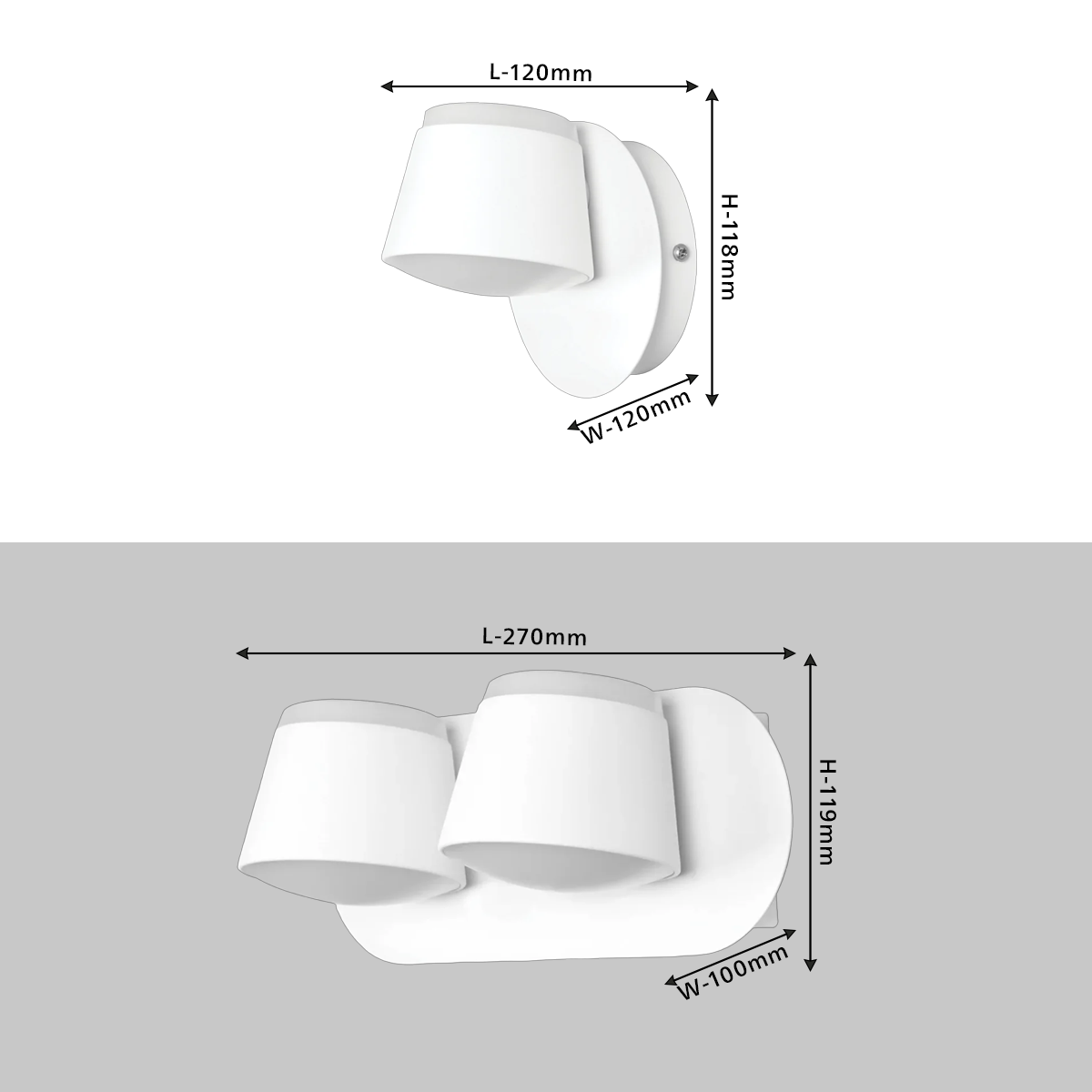 Philips Duo Wall light