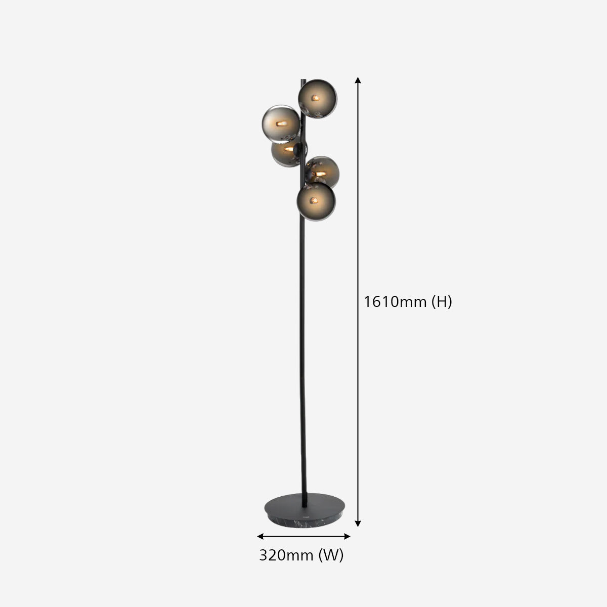 Philips Celestial 5 head Floor lamp