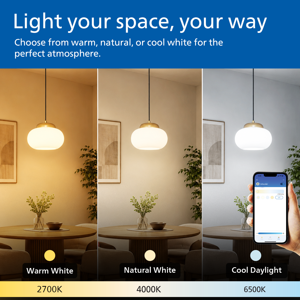 Philips WiZ Pearl Smart Wi-Fi LED Ceiling Light