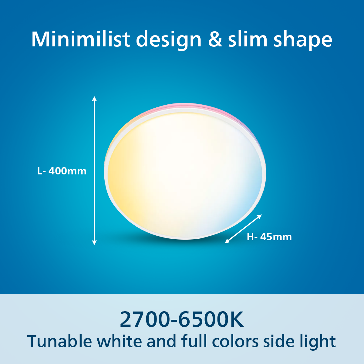 Philips Rune WiZ Smart Ceiling Light