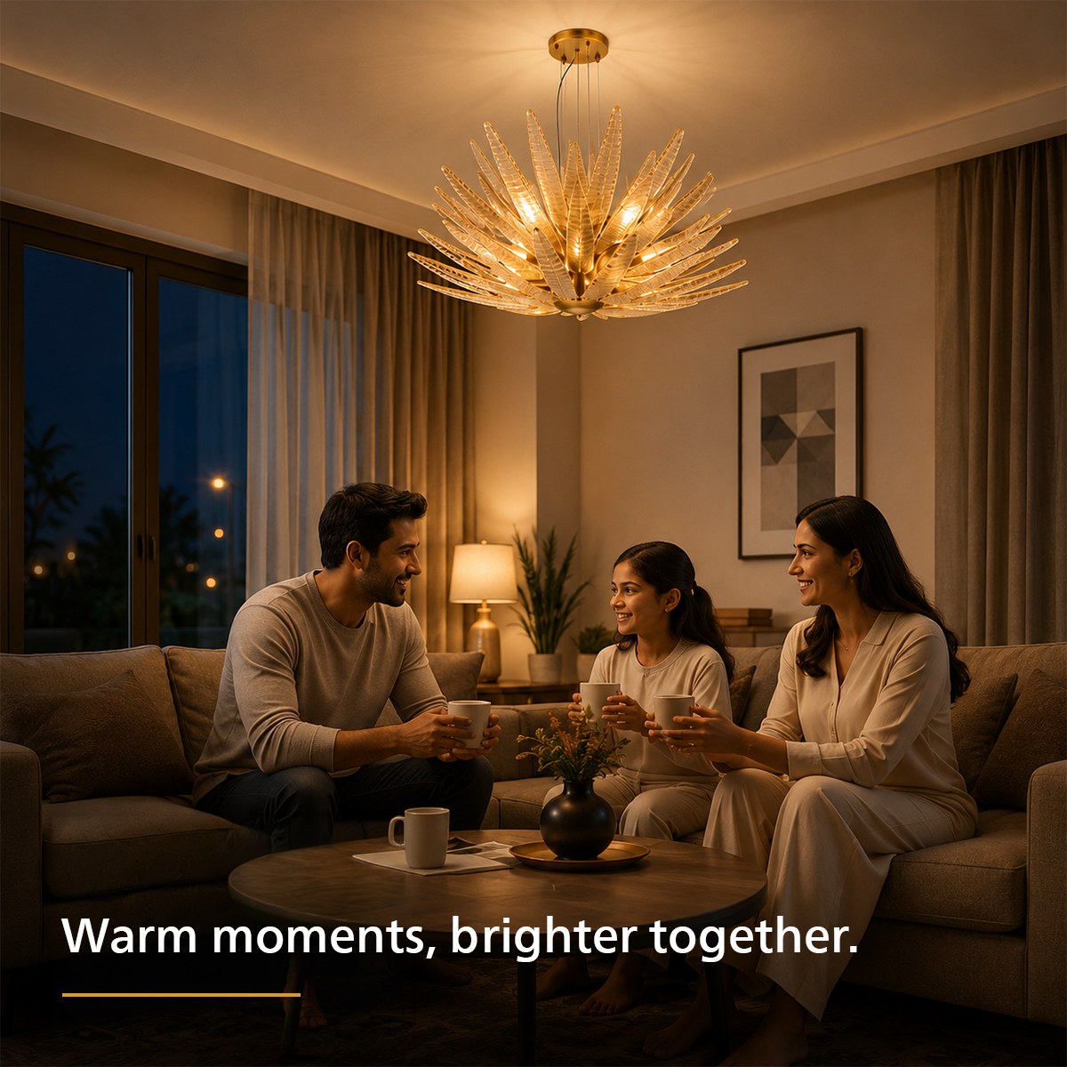 Philips Flairis Crystal Chandelier
