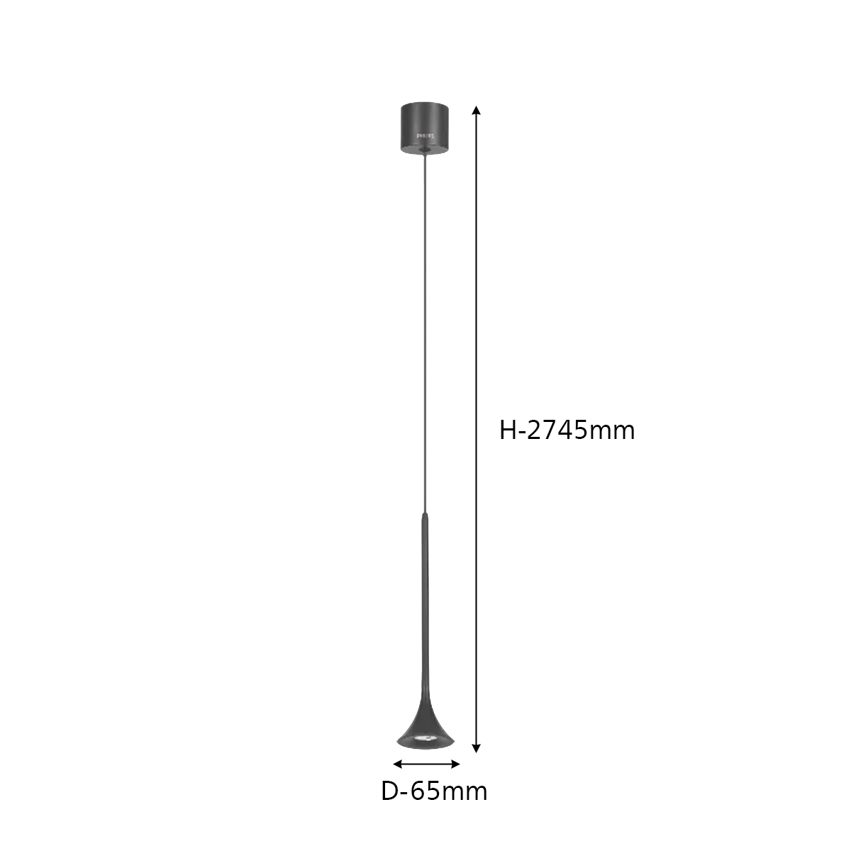 Philips Clarinet Pendant light
