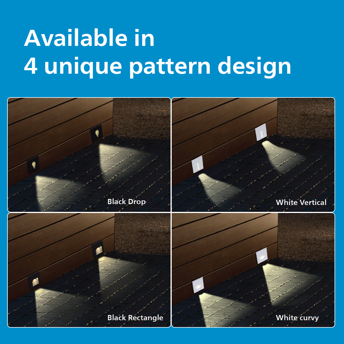 Philips StepShine 3W LED Step Light (IP65)