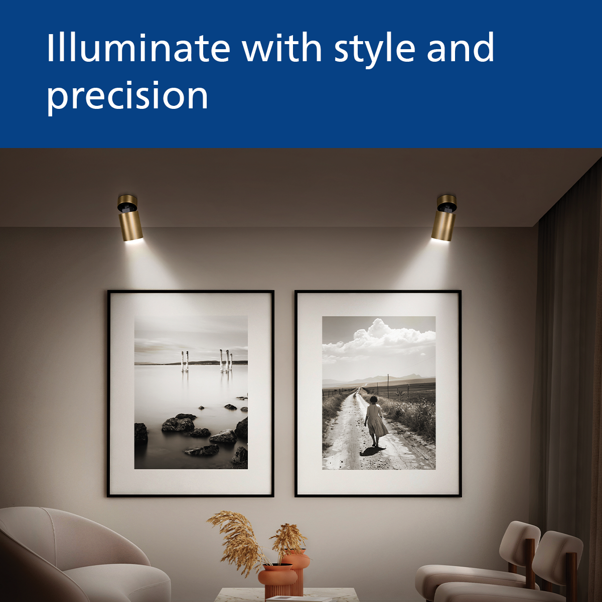 Philips Brass Flex Surface LED COB