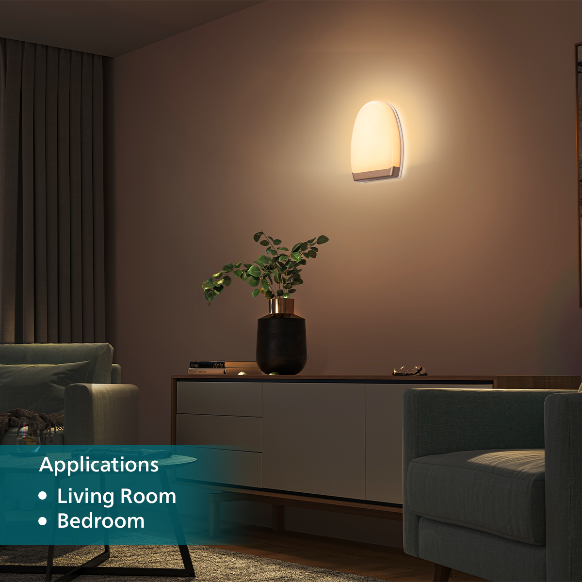 Philips Dawn wall light