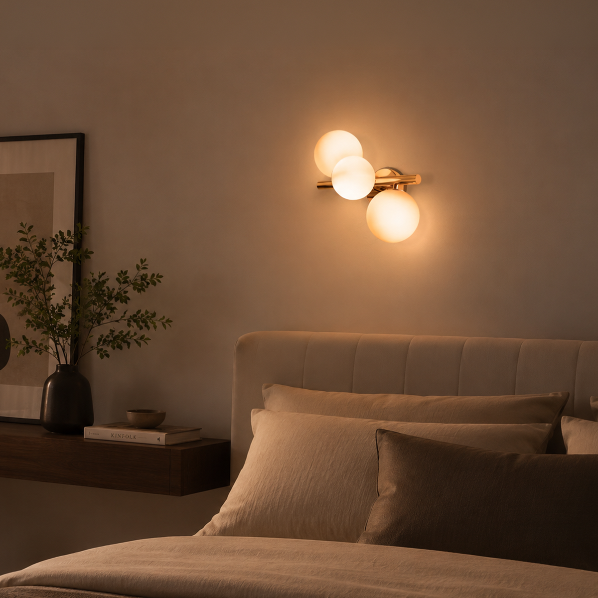 Philips Divine 3-head Wall light