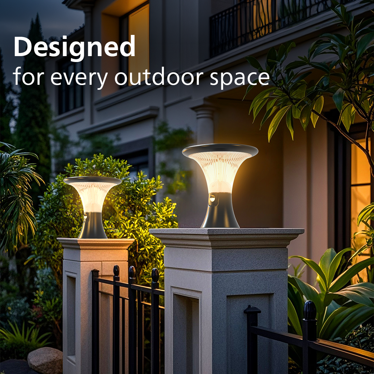 Philips SunStead Bask Gate Light