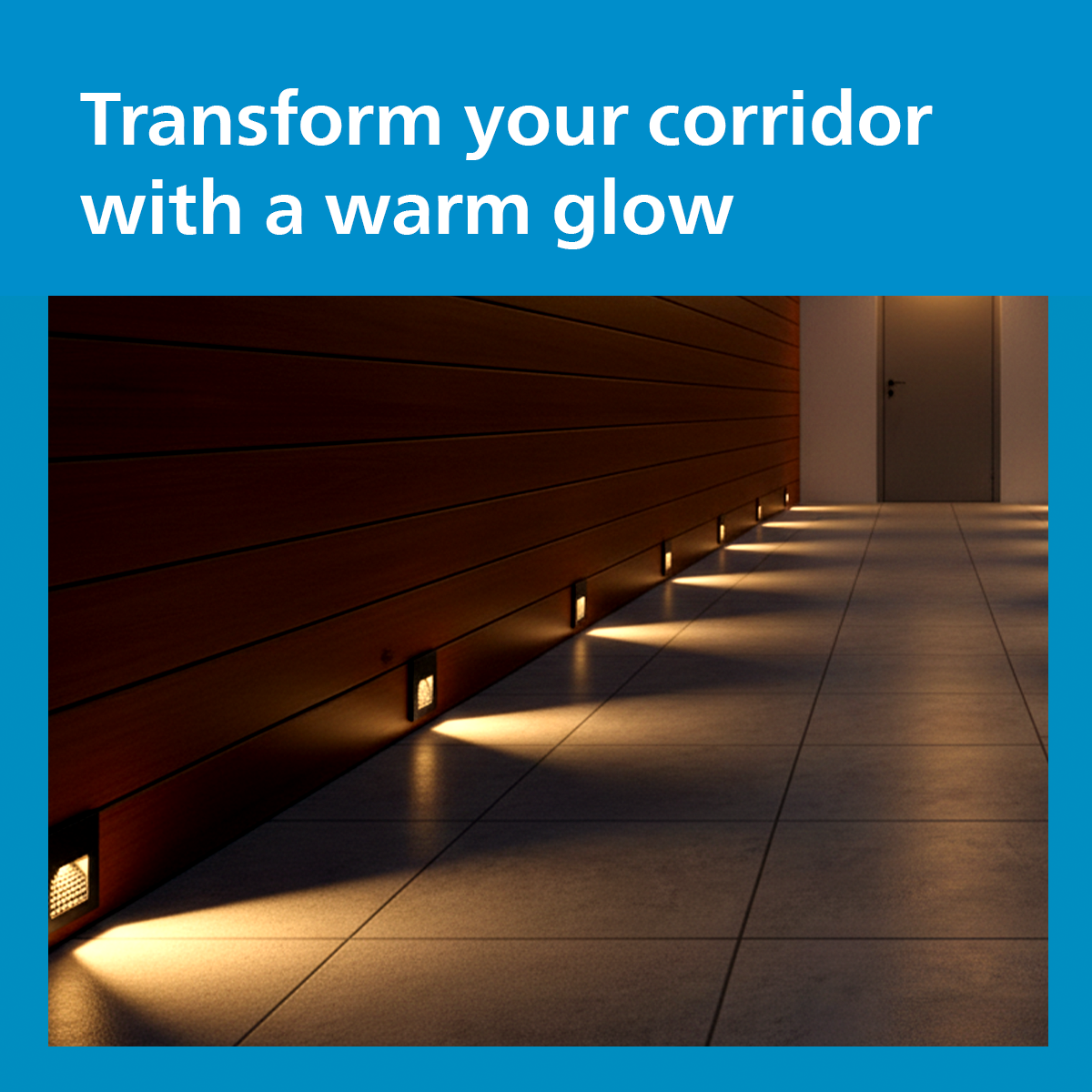 Philips StepShine 3W LED Step Light (IP65)