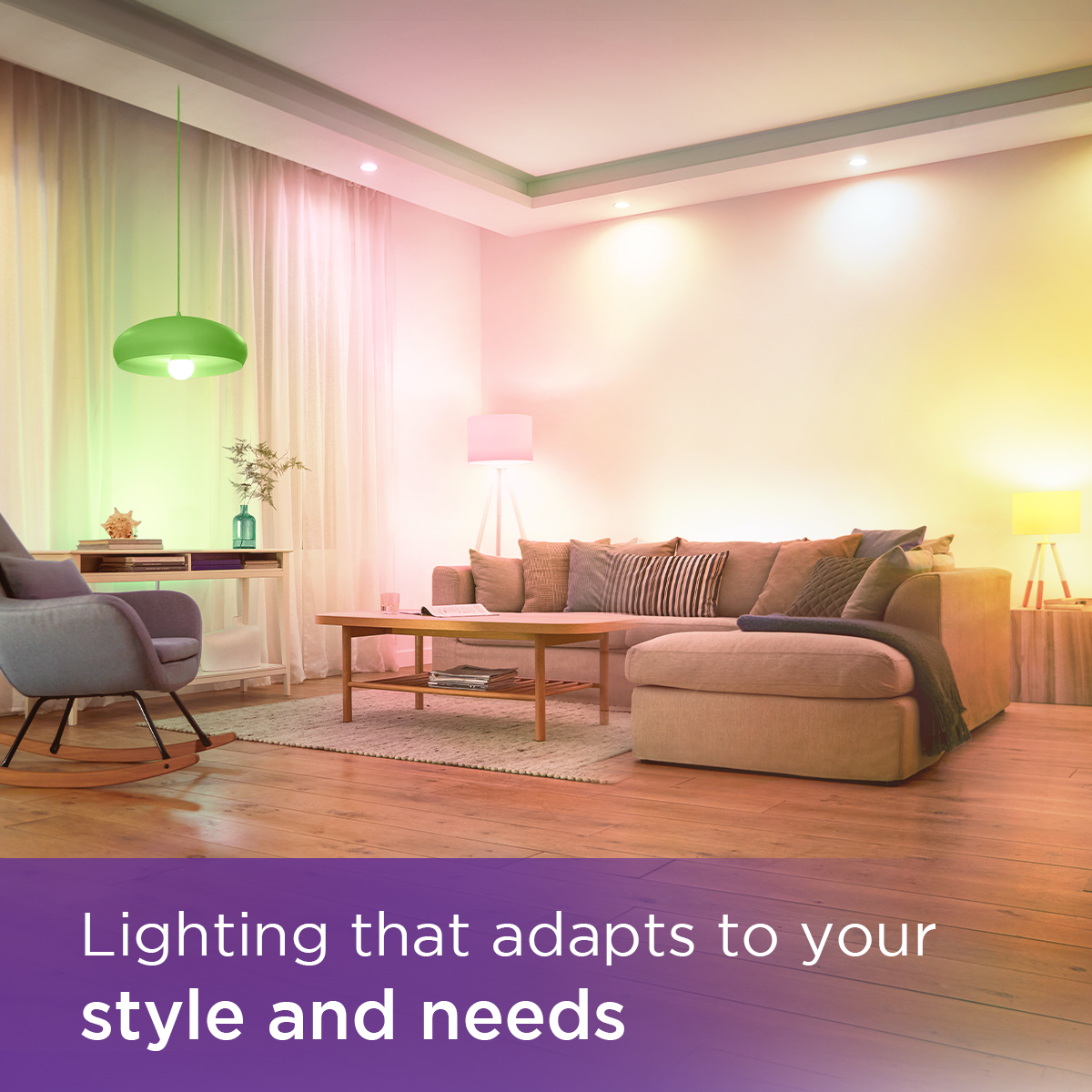 Philips WiZ Smart LED Bulbs (FULL COLOR Wi-Fi Series)
